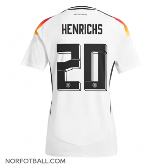 Billige Fotballdrakt Tyskland Benjamin Henrichs #20 Replika Hjemmedrakt EM 2024 Kortermet